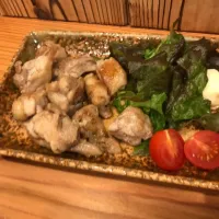 鶏モモ肉塩焼き|西やんさん