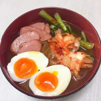 お家で冷麺！作ってもらいました！|えんさん