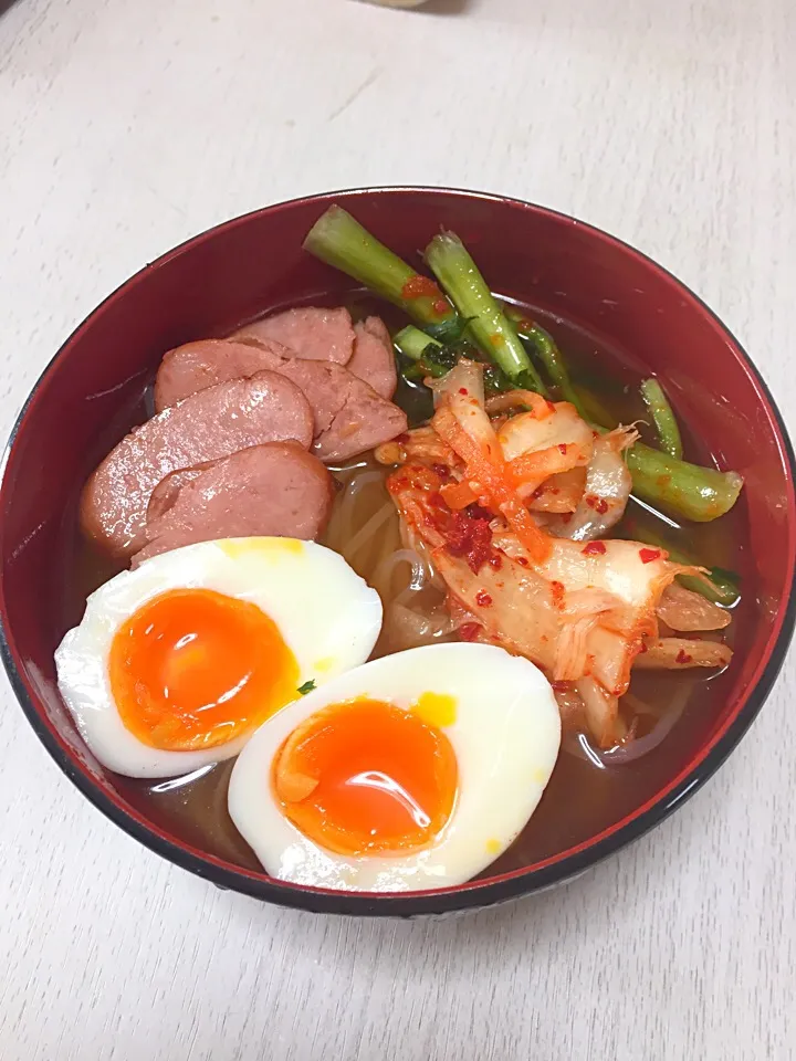 お家で冷麺！作ってもらいました！|えんさん