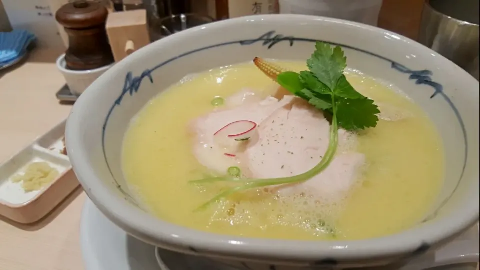 鶏白湯ラーメン@篝　池袋店|しあるさん