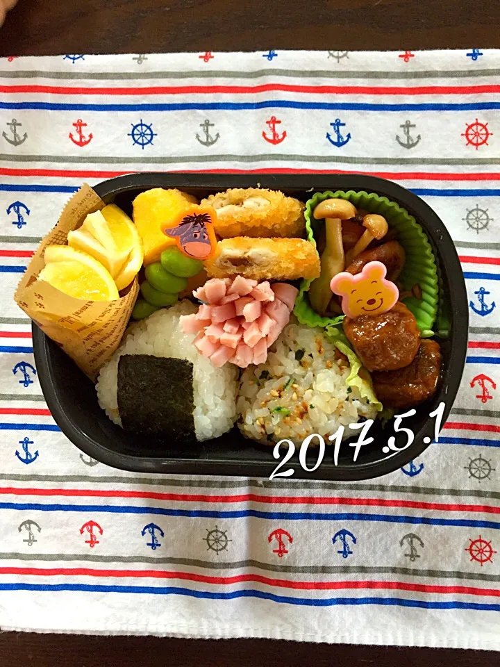 おにぎり弁当♡|カイサナママさん