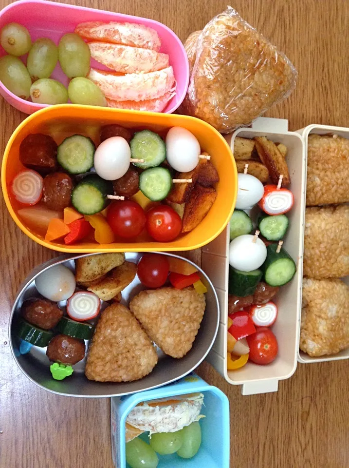 食べやすさ重視、遠足お弁当|ペココさん