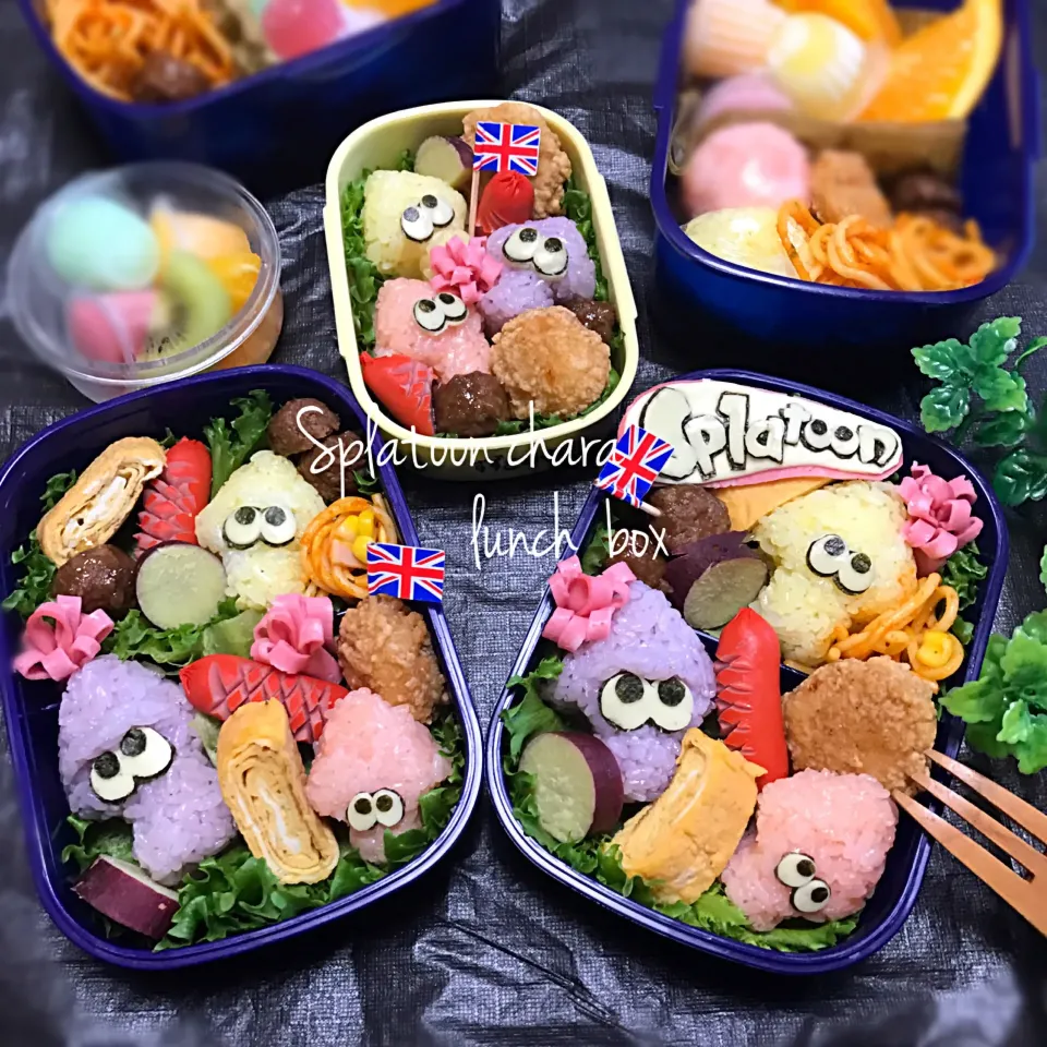 スプラトゥーン〜キャラ弁〜違うver〜|みーちゃん(*´∀`)♪さん