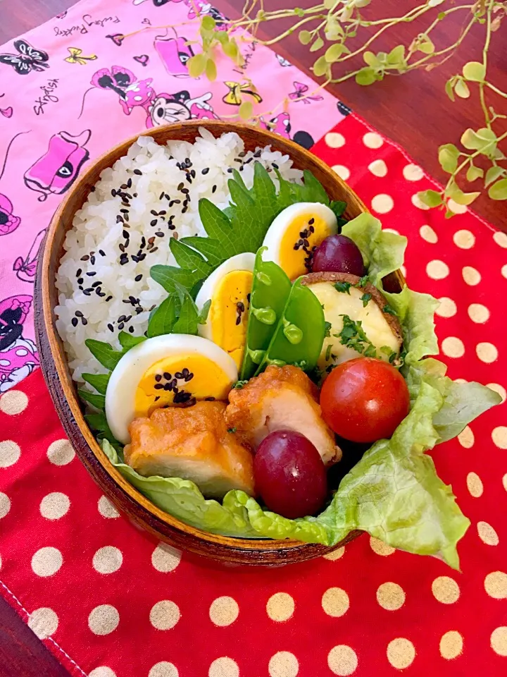 年少さん弁当12日目#わっぱ弁当 #年少さんお弁当|チョコらんさん