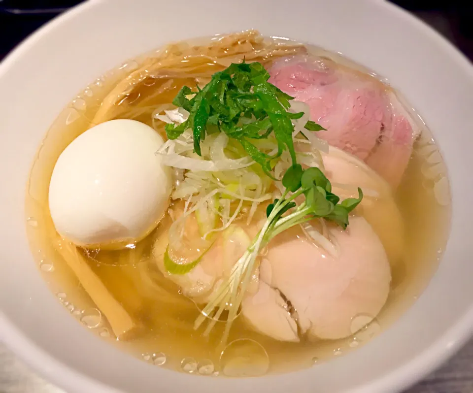 塩味玉ラーメン+鶏焼豚|toshi,I🍴さん