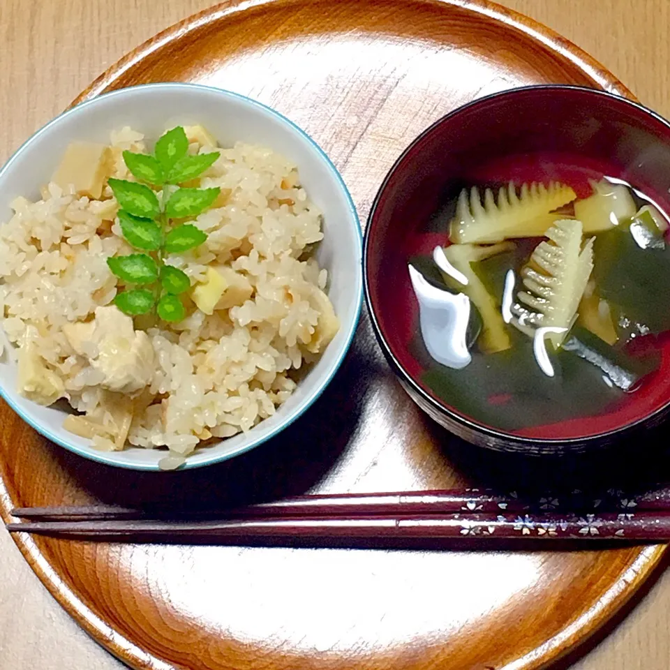 たけのこ御飯
若竹汁|yumyum😋さん