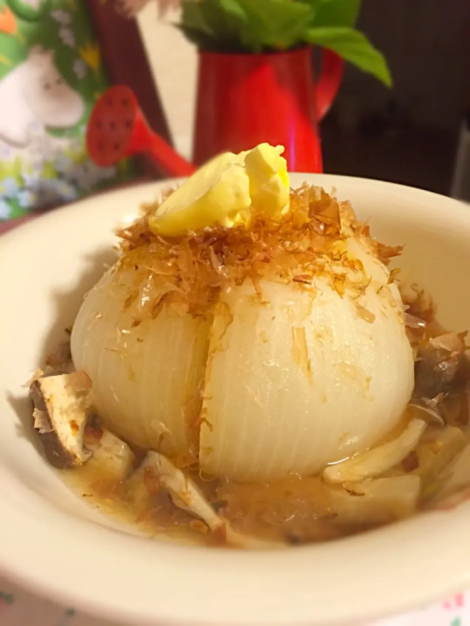 まるまさんの料理 新玉ねぎをチンして麺つゆとバターで！|ちゃーさん