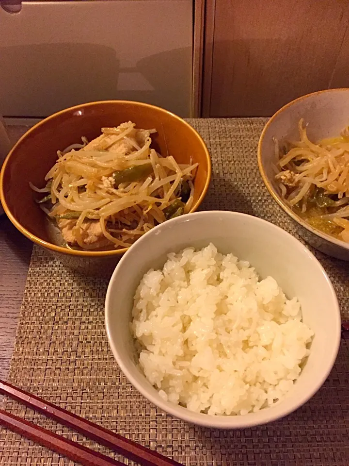 もやしと豚ロースの蒸し煮|たけしゃんさん