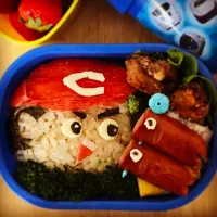 Snapdishの料理写真:カープ坊やのキャラ弁|skymamaさん