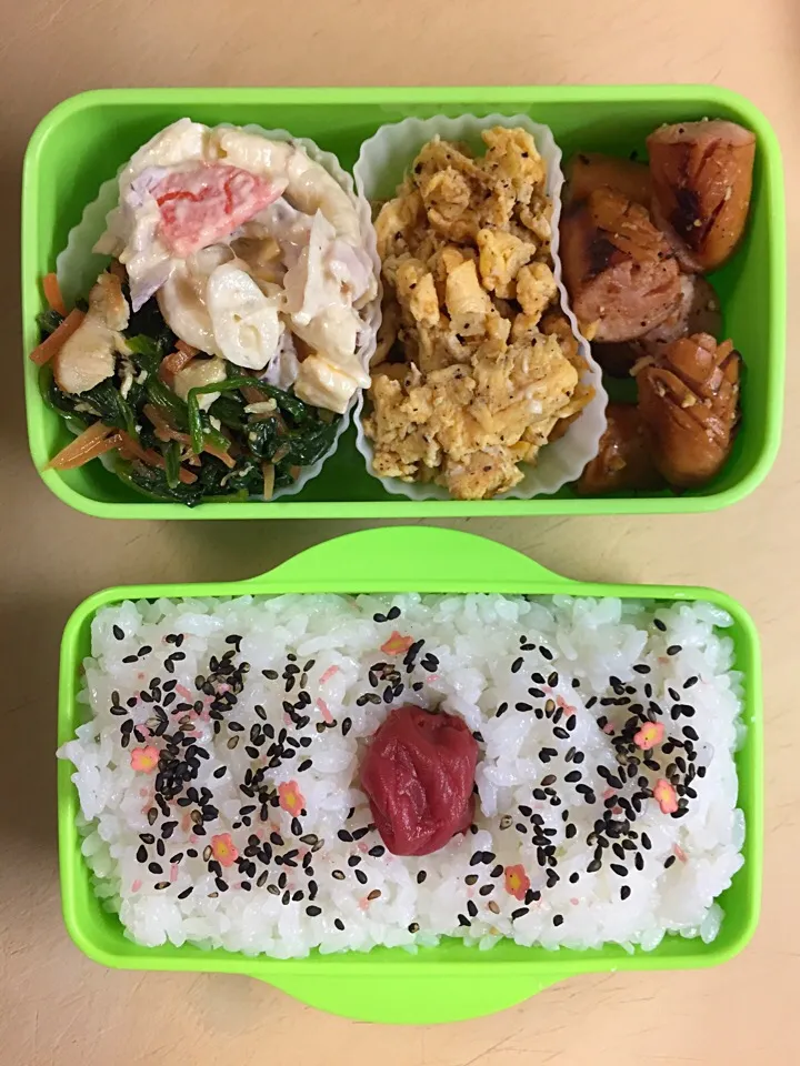 Snapdishの料理写真:お弁当／男子中学生|nayutaさん