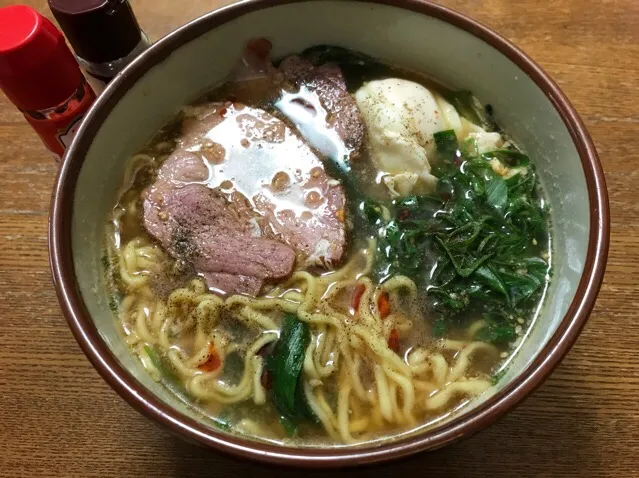 マルちゃん正麺🍜、味噌味❗️꒰#'ω`#꒱੭✨|サソリさん