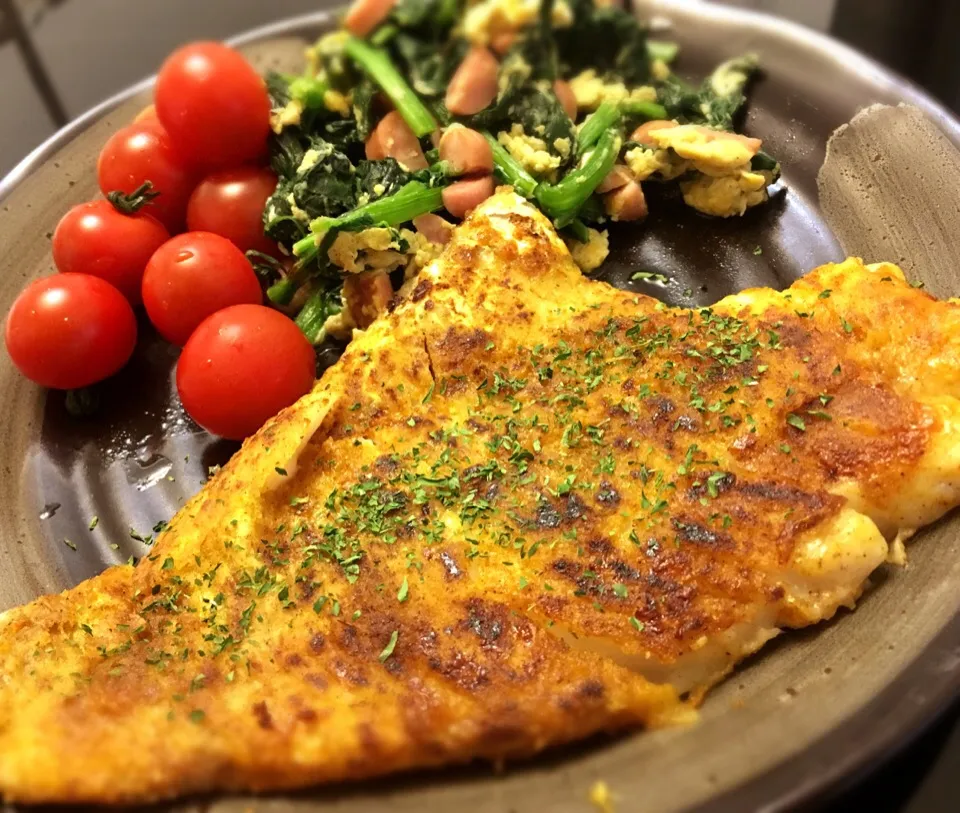 鱈のカレー風味ムニエル|たつやセバスチャンさん