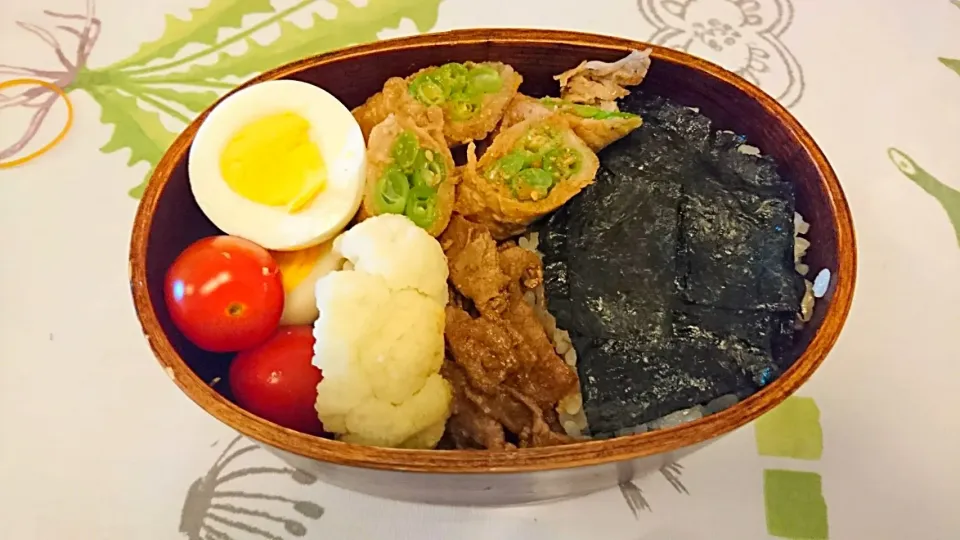 いんげん巻き巻き焼き肉弁当|ぴよぽよママさん