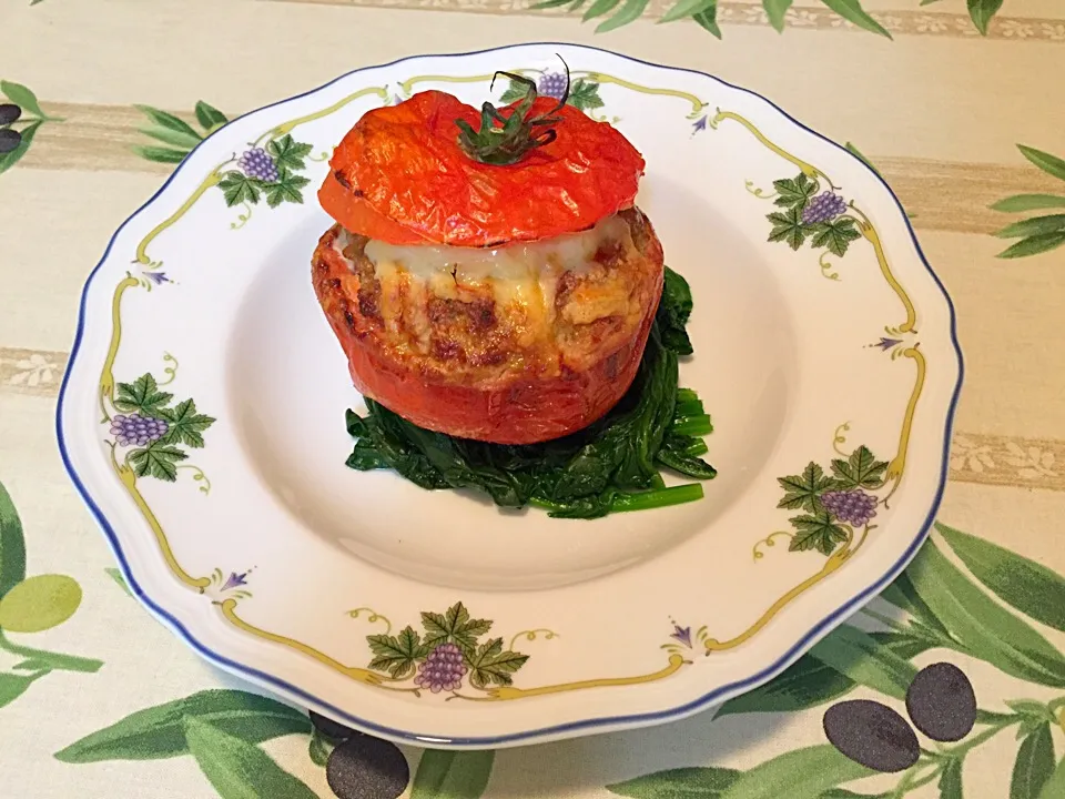 🇫🇷Tomato Farci  🍅トマトの肉詰め|la pêcheさん