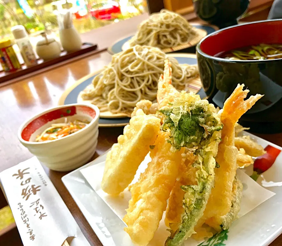 昼ごはん  天麩羅つけそば|砂雪さん