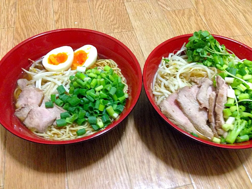 おうちラーメン(^◇^;)|ちゃびきゅさん