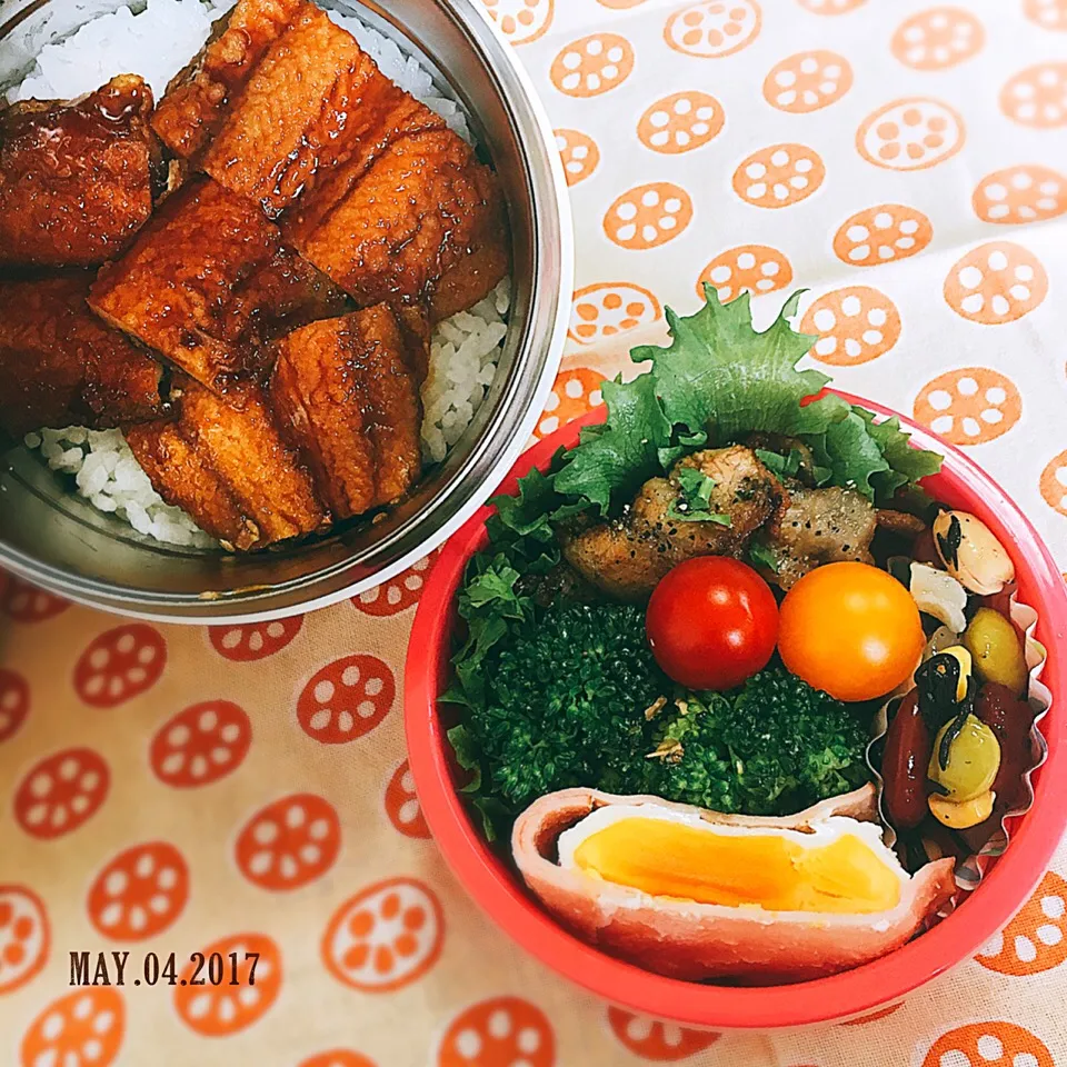 秋刀魚の蒲焼き弁当 #丼 #丼弁当 #弁当 #お弁当 #お弁当記録|momo31omomさん