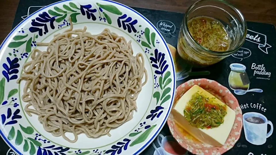 こぶおろしで蕎麦&冷奴✨|junjunさん