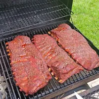 Snapdishの料理写真:My Brother Is My Favorite Grill Master I Turn Flips For His Ribs 🤸❤🤸🤸❤🤸🤸❤🤸 #Meat/Poultry #BBQ #BBQ/Picnic #Pork #Party #Easter #Holidays/Celebrations ❤❤❤❤❤❤