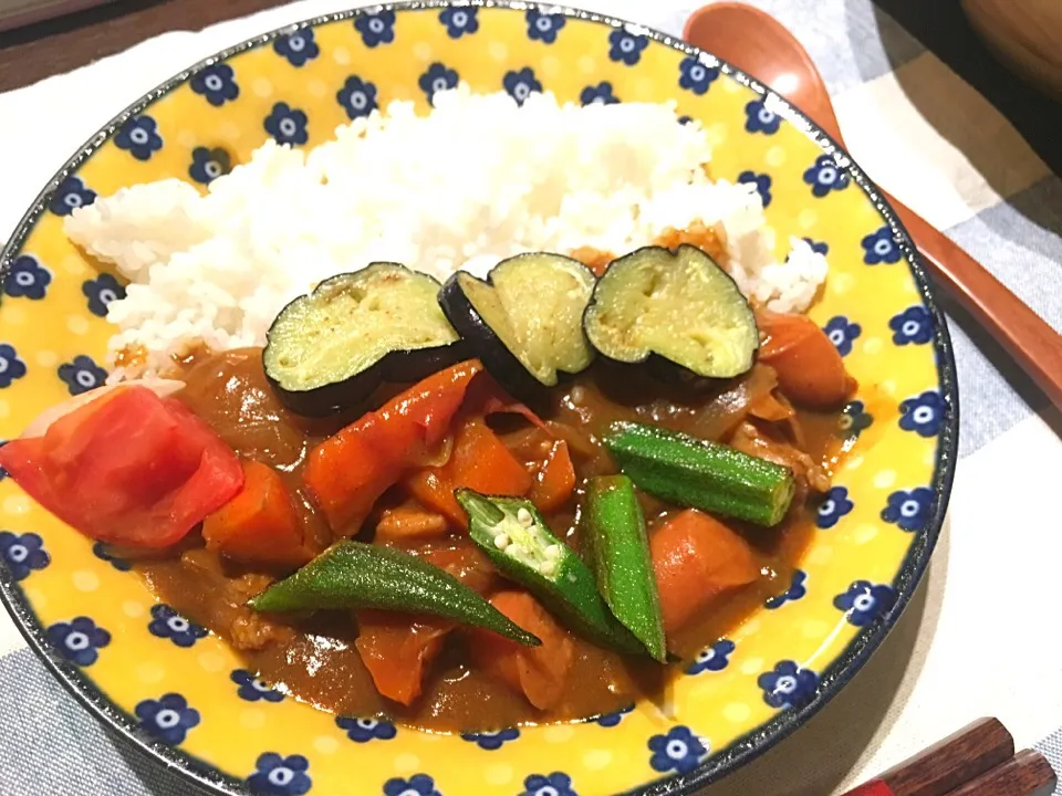 季節先取り夏野菜カレー|モトミさん