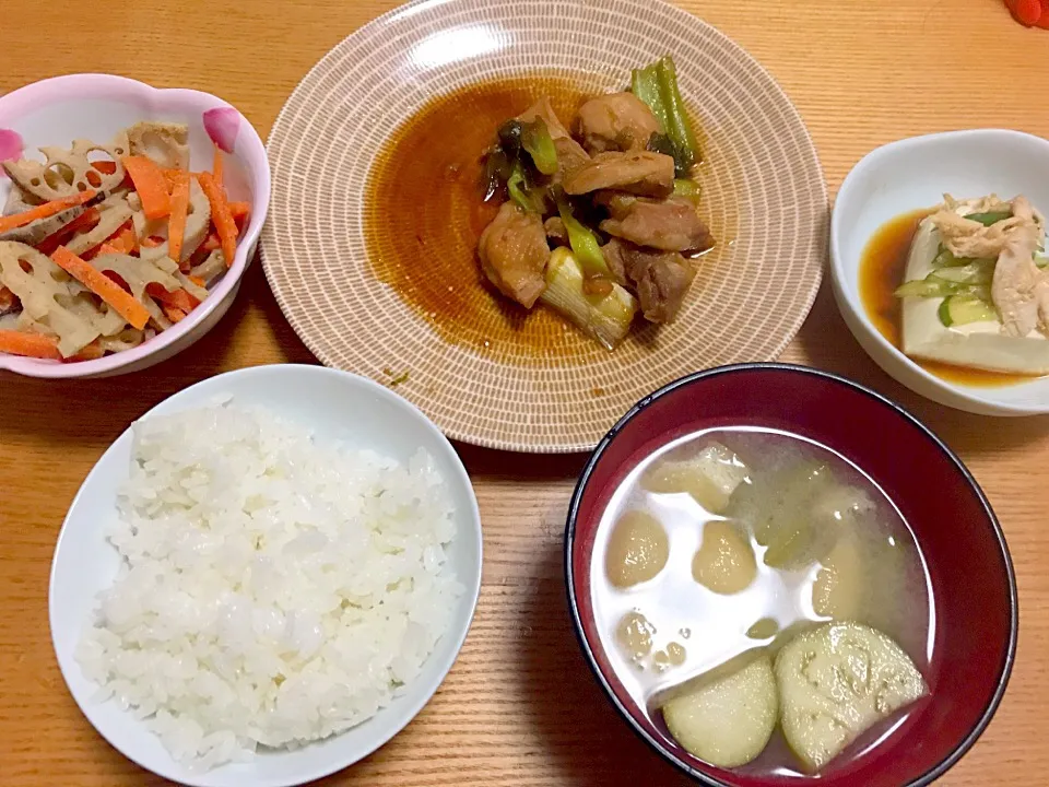 鶏モモとねぎの照り焼き|lapinさん