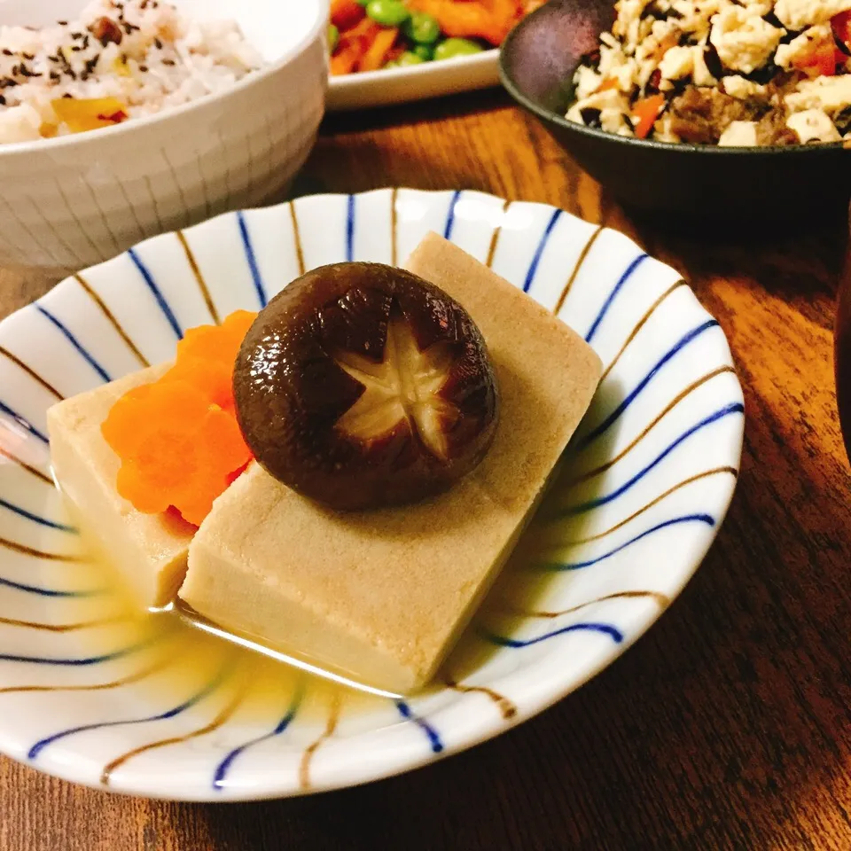 高野豆腐の煮物|はるなさん