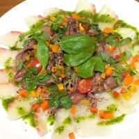 ホタルイカと鯛のカルパッチョ❇︎