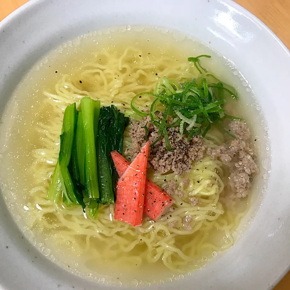 塩ラーメン #一分らーめん #八番麺工房|たまこっこさん