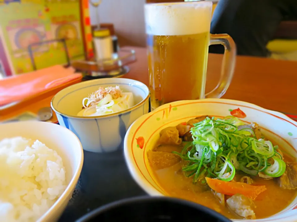 モツ煮込み定食@蔵の湯東松山|Mickeeさん