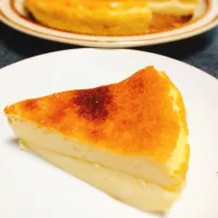 Snapdishの料理写真:ベイクドチーズケーキ🌟|おじさんさん