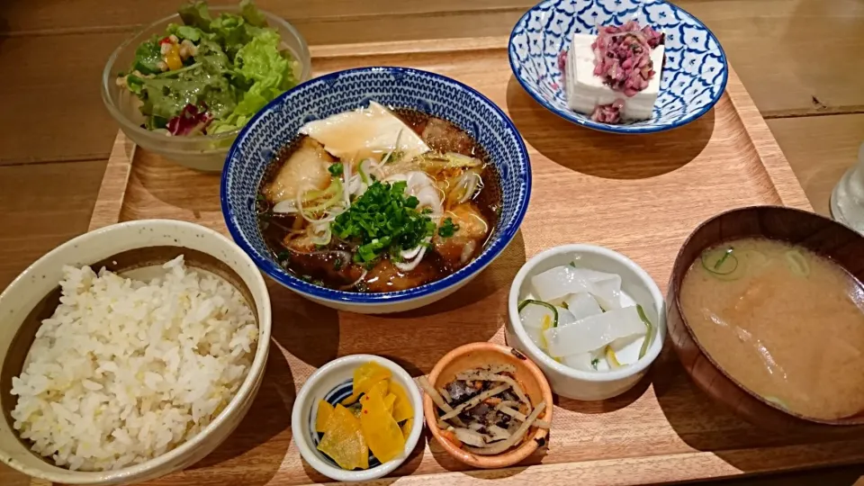 真鱈のみぞれ煮定食|わこさん