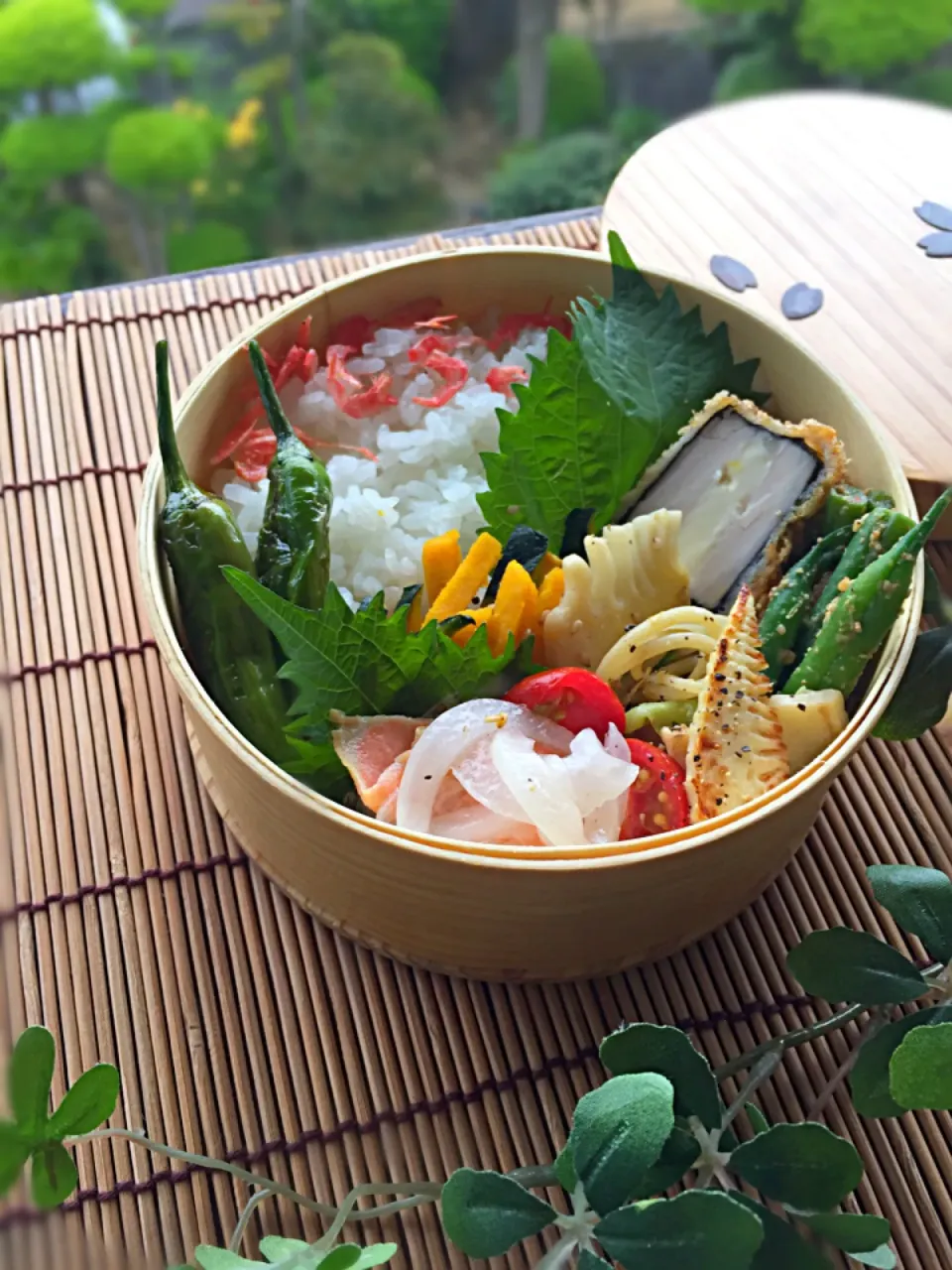 Snapdishの料理写真:今日の自分弁当|sakuraさん