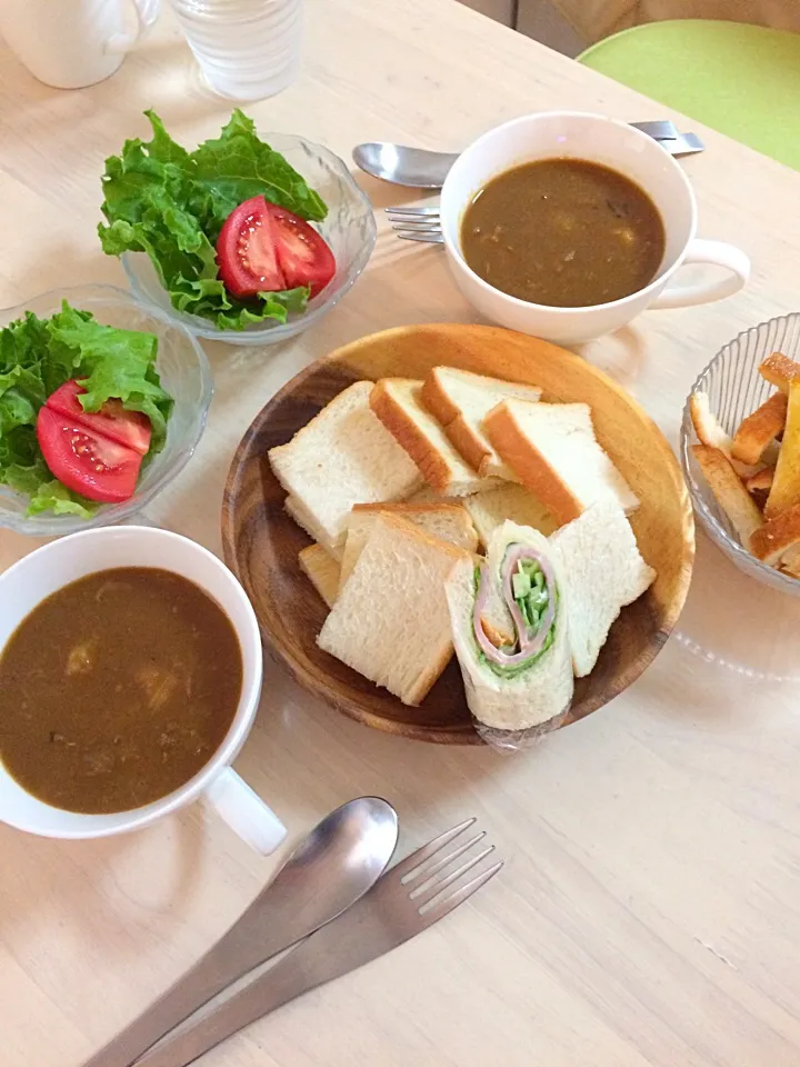 朝食男子料理 カレーつけパンだよ〜
2017/05/06|Booパパさん