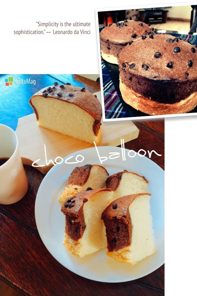 チョコバルーン🍫🍫🍫  #homemade #homemadebread #おうちパン #チョコレート#手作りパン|カンカンさん