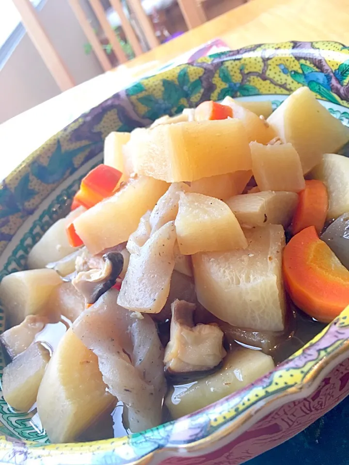 根野菜の醤油麹煮|矢部肇子さん