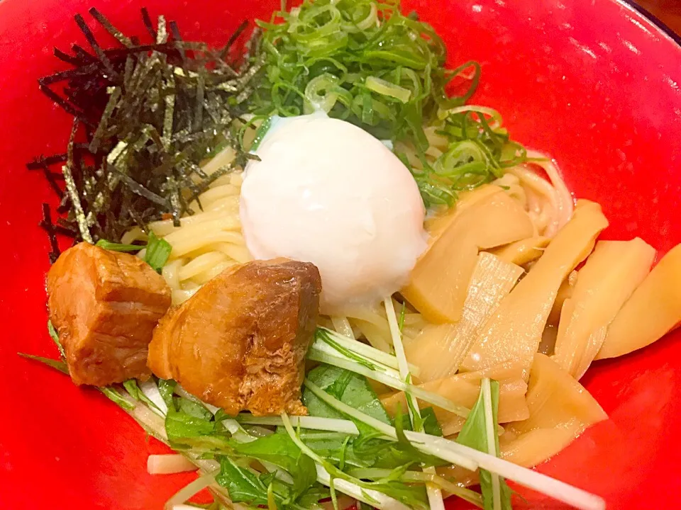 Snapdishの料理写真:Abura soba Ichiryu ramen :) rasanya kurang nendang :(|reviliaさん