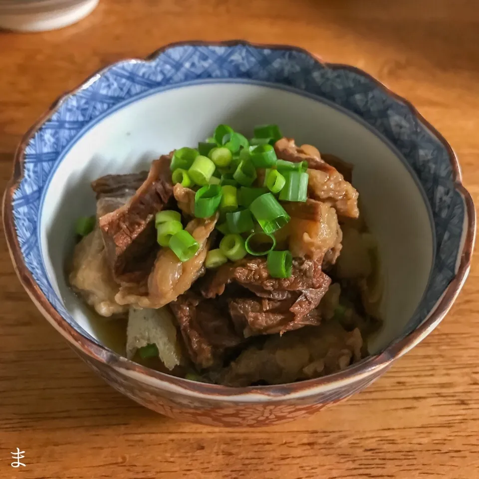 牛すじ煮|まる(丸大豆)さん