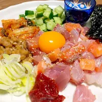 Snapdishの料理写真:韓国バクダン(๑˃̵ᴗ˂̵)|あっこさん