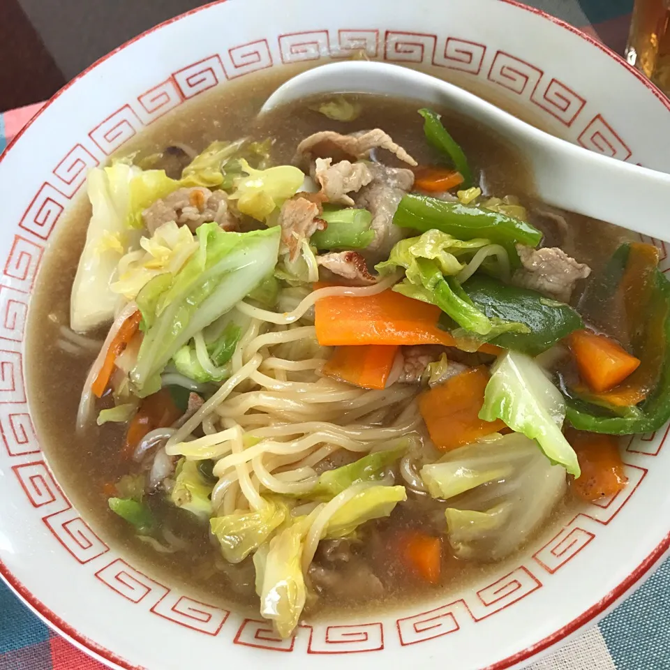 Snapdishの料理写真:野菜あんかけラーメン|純さん