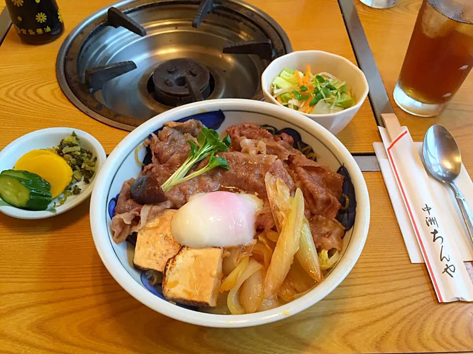 すき焼き丼#中洲川端 #ちんや|まいさん