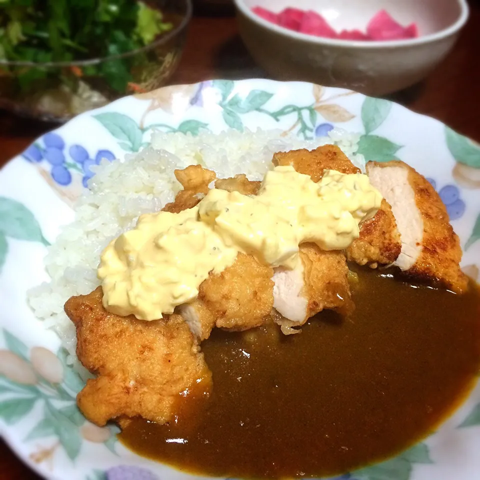 チキンタルタルカレー|qtyucoさん