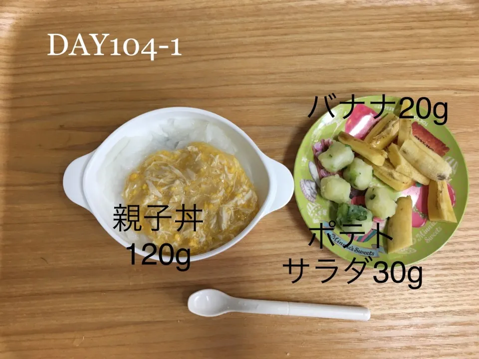 DAY104-1 #離乳食後期 #pianokittybabyfood|離乳食完了期 1歳さん