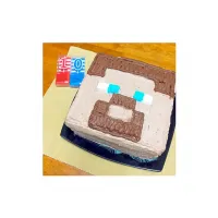 Snapdishの料理写真:１０歳バースデーケーキ(o^^o)
ムスコが夢中になってるマイクラで！|yukari.mさん