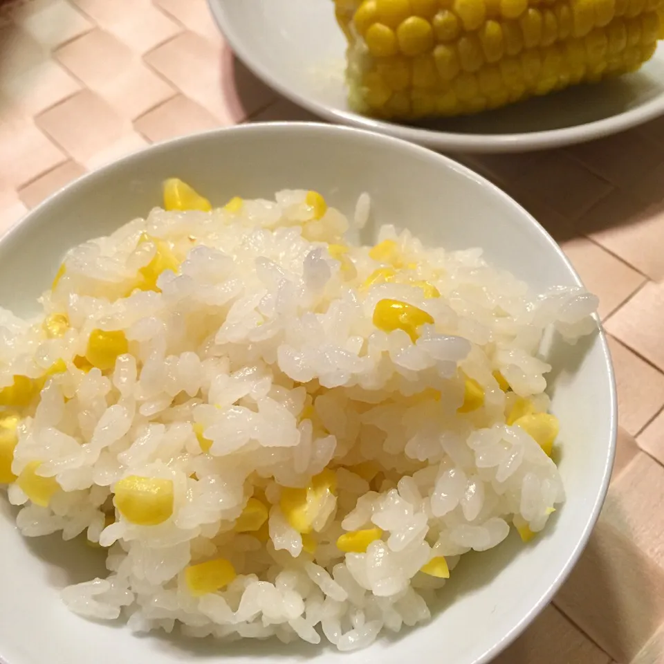 とうもろこしご飯|幸恵さん