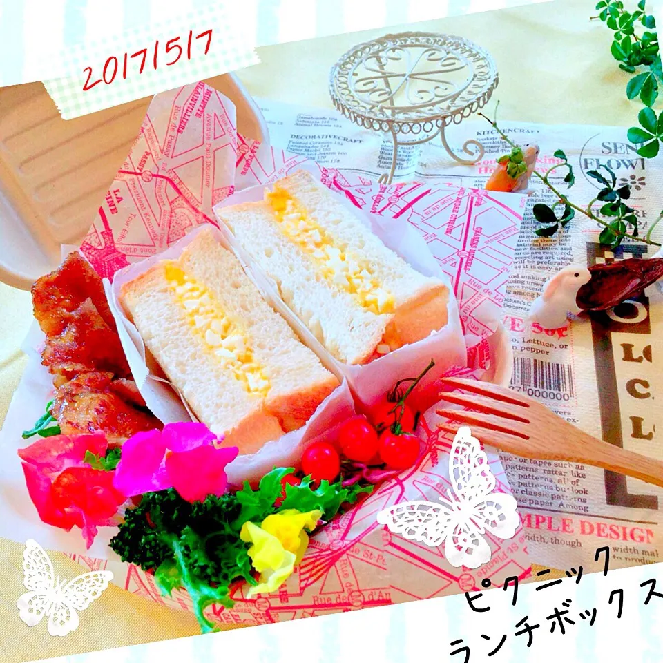 吹部の同窓生とのピクニックランチ🍴HBおまかせパン・ド・ミ🍞|chiaki3（平川ちあき）さん