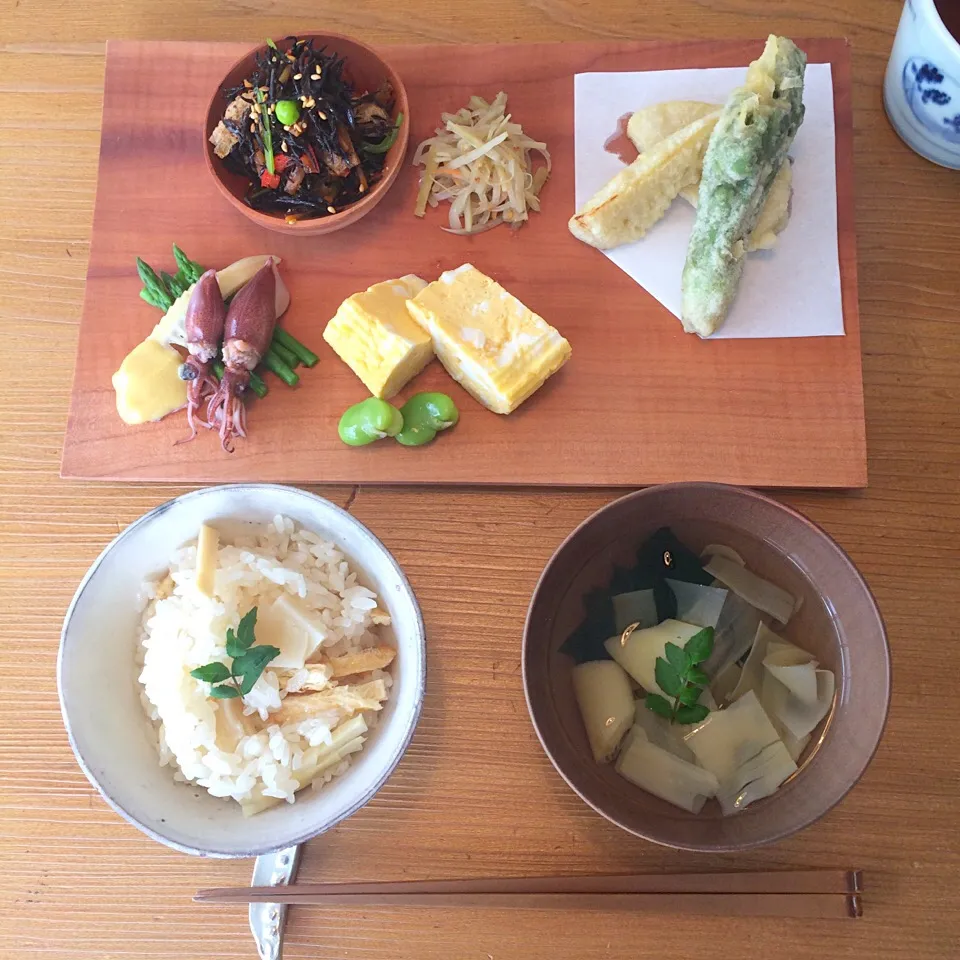 Snapdishの料理写真:青山有紀さんの春の薬膳おばんざい料理教室|nasupiyukoさん