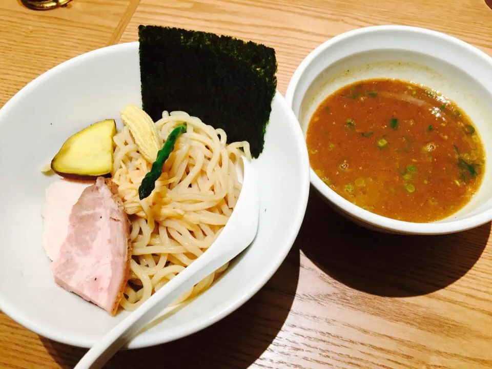 Snapdishの料理写真:銀座 篝  つけ麺★|ayatさん