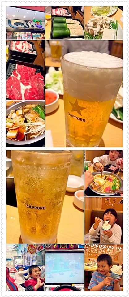 Shabu‐shabu pot🍲牛ばら&ﾛｰｽ･豚ばら&三元豚･つくねしゃぶしゃぶぅ|🌈Ami🍻さん