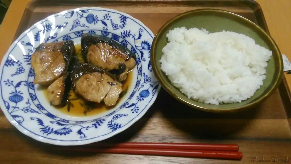 ご飯
ぶりの照り焼き|ざきさん