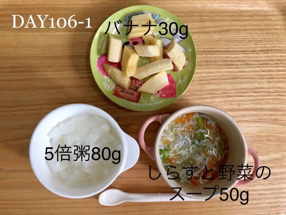 DAY106-1 #離乳食後期 #pianokittybabyfood|離乳食完了期 1歳さん